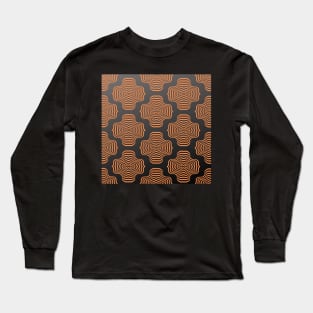 Unique Retro Pattern Long Sleeve T-Shirt